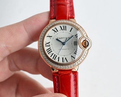 Cartier 18K Gold 28/33/36MM Automatic Movement Women's Watch
